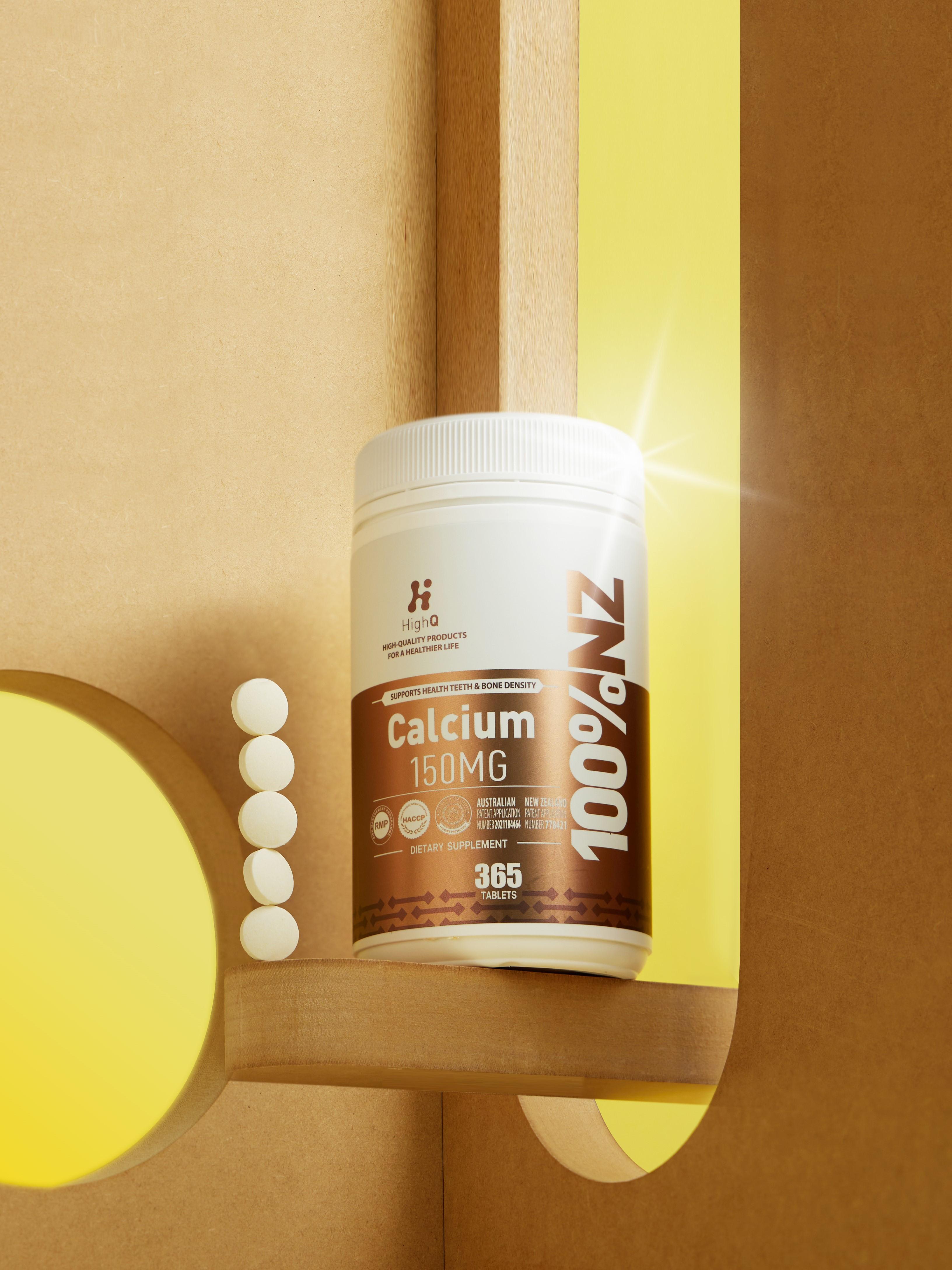 HighQ Calcium Vitamin D3 365’s